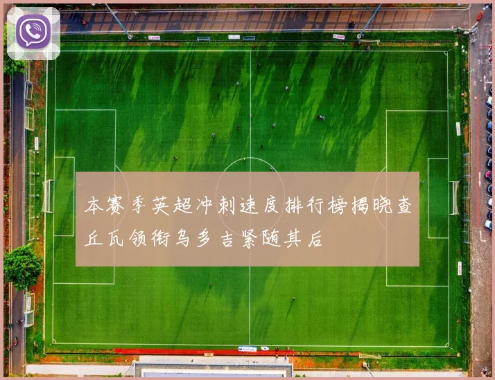 本赛季英超冲刺速度排行榜揭晓查丘瓦领衔乌多吉紧随其后