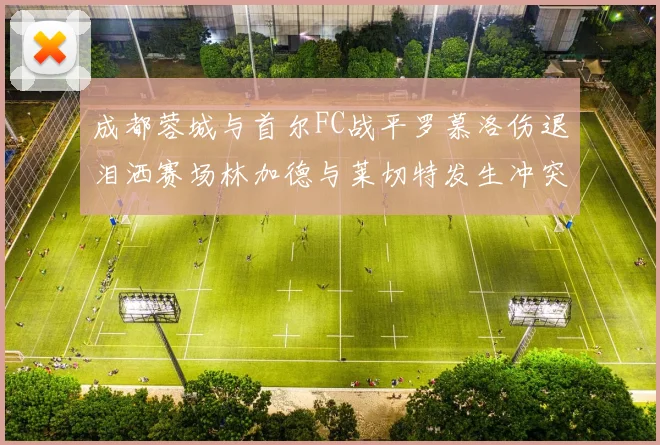 成都蓉城与首尔FC战平罗慕洛伤退泪洒赛场林加德与莱切特发生冲突